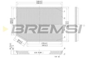 BREMSI FC1542 - FILTER