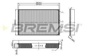 BREMSI FC1553 - FILTER