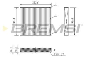 BREMSI FC1563 - FILTER