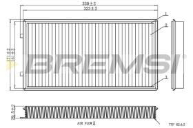 BREMSI FC1913 - FILTER