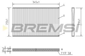 BREMSI FC1921 - FILTER