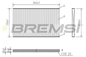 BREMSI FC1921C - FILTER