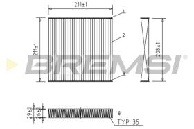 BREMSI FC1928 - FILTER