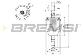 BREMSI FE0034 - FILTER