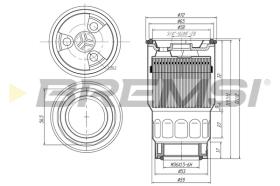 BREMSI FE0046 - A
