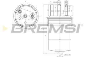 BREMSI FE0048 - A