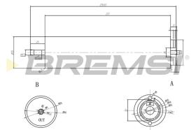 BREMSI FE0052 - A