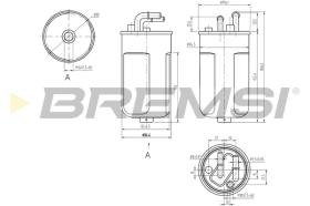 BREMSI FE0054 - A