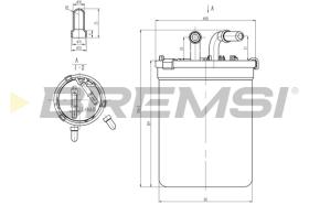 BREMSI FE0055 - A