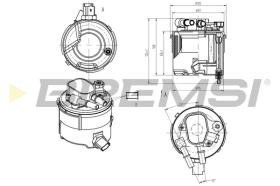 BREMSI FE0058 - FILTER