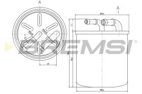 BREMSI FE0059 - A