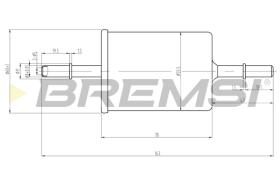 BREMSI FE0062 - FILTER