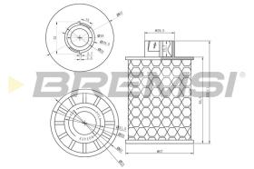 BREMSI FE0150 - A