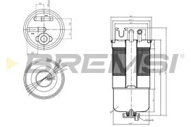 BREMSI FE0159 - A