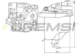 BREMSI FE0222 - FUEL FILTER FIAT, PEUGEOT, CITROEN