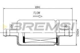 BREMSI FE0323 - FUEL FILTER