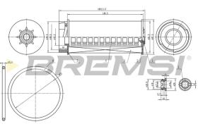 BREMSI FE0334 - A