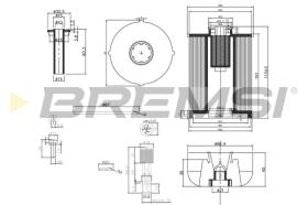 BREMSI FE0337 - A