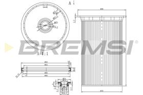 BREMSI FE0341 - A