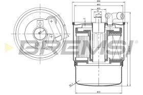 BREMSI FE0346 - A