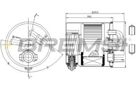 BREMSI FE0349 - FILTER