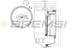 BREMSI FE0356 - A