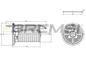 BREMSI FE0364 - A