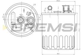 BREMSI FE0368 - A