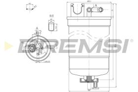 BREMSI FE0369 - A