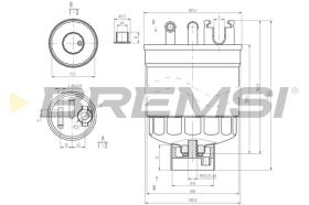 BREMSI FE0371 - FILTER