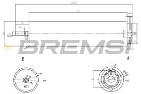 BREMSI FE0374 - A
