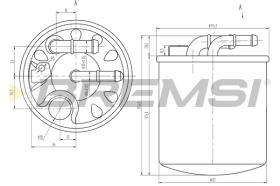 BREMSI FE0384 - FILTER