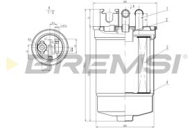 BREMSI FE0386 - A