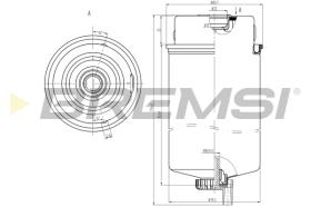 BREMSI FE0387 - FILTER