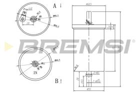 BREMSI FE0390 - FILTER