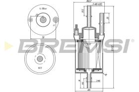 BREMSI FE0391 - FILTER