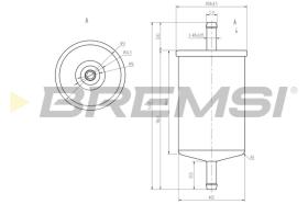 BREMSI FE0397 - FILTER