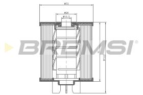 BREMSI FE0775 - FILTER