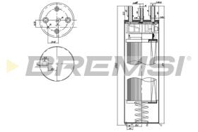 BREMSI FE0779 - FILTER