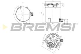 BREMSI FE0783 - FILTER