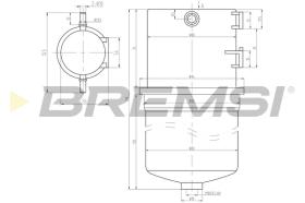 BREMSI FE0788 - FILTER