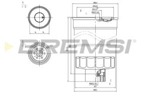 BREMSI FE0789 - FILTER