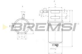 BREMSI FE0790 - FILTER