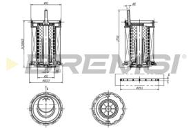 BREMSI FE0806 - FILTER