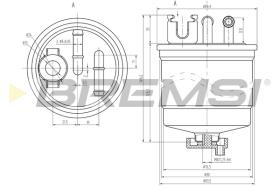 BREMSI FE0809 - FILTER
