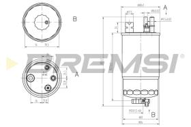 BREMSI FE0811 - FILTER