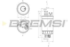 BREMSI FE0812 - FILTER