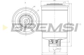 BREMSI FE0814 - FILTER