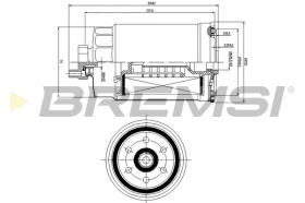 BREMSI FE0815 - A