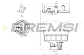 BREMSI FE0818 - A